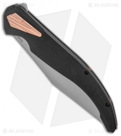 Kershaw Strata XL Frame Lock Knife Black G10 (5.4" Bead Blast) 4 Kershaw Strata XL Frame Lock Knife Black G10 (5.4" Bead Blast) - Image 2