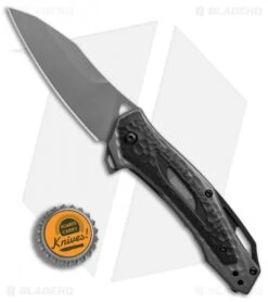 Kershaw Vedder Assisted Opening Knife Black G-10 Overlays (3.25" Gray) 2460 9 Kershaw Vedder Assisted Opening Knife Black G-10 Overlays (3.25" Gray) 2460 -Knife Sale Shop Kershaw Vedder black G10 overlays gray BHQ 52173 er bottlecap