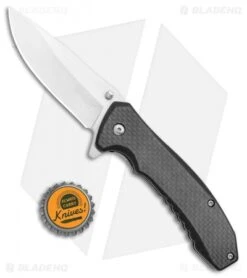 Kershaw Wire Spring Assisted Liner Lock Knife Carbon Fiber/G10 (3.25" Satin) -Knife Sale Shop Kershaw Wire SA LL CF G 10 Satin KS1337X BHQ 99875 jr bottlecap