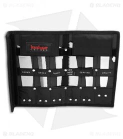 Kershaw Deluxe Blade Trader Knife Set W/ 6 Interchangeable Blades 1099DBT -Knife Sale Shop Kershaw deluxe blade trader 1099dbt interchangeable blades cooks carving breading utility fillet saw