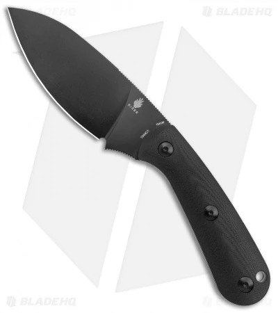 Kizer Azo Baby Fixed Blade Knife Black G-10 (3.5" Black) 1044C1 3 Kizer Azo Baby Fixed Blade Knife Black G-10 (3.5" Black) 1044C1