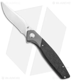 Kizer Manganas Grazioso Frame Lock Knife Carbon Fiber/Titanium (3.4" Satin 20CV)
