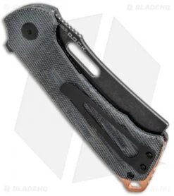 Kizer D.O.C.K. Quatch Cleaver Liner Lock Knife Black Micarta (2.9" Black SW) 8 Kizer D.O.C.K. Quatch Cleaver Liner Lock Knife Black Micarta (2.9" Black SW) -Knife Sale Shop Kizer D.O.C.K. Quatch Cleaver LL Green Micarta Black SW V3574N1 BHQ 121136 jr side