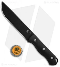 Kizer GTI Bush Fixed Blade Knife Black G-10 (5" Black) 1034A1 -Knife Sale Shop Kizer GTI Bush Black G 10 Black 1034A1 BHQ 80390 jr bottlecap