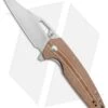 Kizer Horn Frame Lock Flipper Knife Tan Micarta (3.1" Satin) Ki3557 2 Kizer Horn Frame Lock Flipper Knife Tan Micarta (3.1" Satin) Ki3557 -Knife Sale Shop Kizer Horn FL Flipper Natural Micarta Satin V3557N1 BHQ 106885 jr