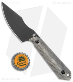 Kizer Maverick Customs Harpoon Mini 10V Fixed Blade Black Micarta (3" Black) 9 Kizer Maverick Customs Harpoon Mini 10V Fixed Blade Black Micarta (3" Black) -Knife Sale Shop Kizer Maverick Customs Harpoon Mini Fixed Blade Black Micarta Black BHQ 156461 jr bottlecap