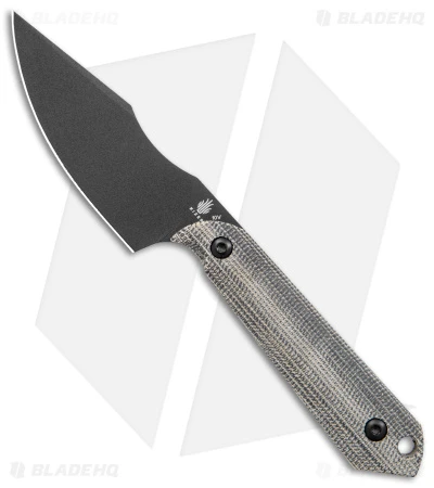 Kizer Maverick Customs Harpoon Mini 10V Fixed Blade Black Micarta (3" Black) 3 Kizer Maverick Customs Harpoon Mini 10V Fixed Blade Black Micarta (3" Black)