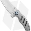 Kizer Mini Sheepdog C01C Frame Lock Flipper Knife Titanium (2.6" Satin) -Knife Sale Shop Kizer Mini Sheepdog C01C FL Ti Satin Ki3488A1 BHQ 93979 jr