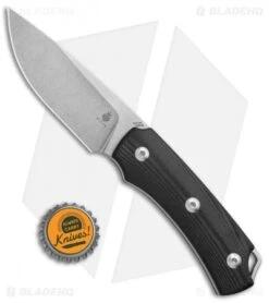 Kizer Uli Hennicke T-II Fixed Blade Knife Black G-10 (3.7" Stonewash) Ki1021A1 9 Kizer Uli Hennicke T-II Fixed Blade Knife Black G-10 (3.7" Stonewash) Ki1021A1 -Knife Sale Shop Kizer Uli Hennike T II Black G 10 SW Ki1021A1 BHQ 52398 jr bottlecap