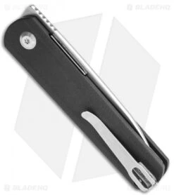 Kizer Vanguard Feist Front Flipper Knife Black G-10 (2.8" Stonewash) - BD1N 8 Kizer Vanguard Feist Front Flipper Knife Black G-10 (2.8" Stonewash) - BD1N -Knife Sale Shop Kizer Vangard Lundquist Feist Translucent Black G 10 SW V3499E5 BHQ 118286 jr side