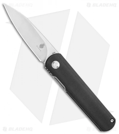 Kizer Vanguard Feist Front Flipper Knife Black G-10 (2.8" Stonewash) - BD1N 3 Kizer Vanguard Feist Front Flipper Knife Black G-10 (2.8" Stonewash) - BD1N