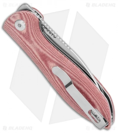 Kizer Vanguard Azo Infinity Liner Lock Knife Red Micarta (3" Satin) 5 Kizer Vanguard Azo Infinity Liner Lock Knife Red Micarta (3" Satin) - Image 3