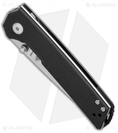 Kizer Vanguard Domin Mini Liner Lock Folding Knife Black G-10 (2.9" Stonewash) 4 Kizer Vanguard Domin Mini Liner Lock Folding Knife Black G-10 (2.9" Stonewash) - Image 2