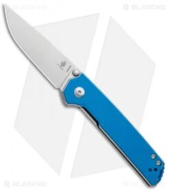 Kizer Vanguard Domin Mini Liner Lock Folding Knife Blue (2.9" Stonewash)