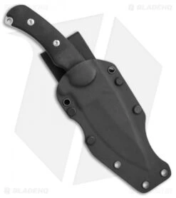 Kizer Willumsen Super Bad Drop Point Fixed Blade Black G-10 (4.75" SW) Ki1017A1 -Knife Sale Shop Kizer Willumsen Super Bad dp black G10 sw BHQ 52094 er sheath