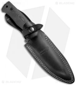 LionSteel T5B Fixed Blade Knife Black Micarta (5" Black SW) 8 LionSteel T5B Fixed Blade Knife Black Micarta (5" Black SW) -Knife Sale Shop Lion Steel T5B Black Mircata Black SW T5B MI BHQ 72077 js sheath