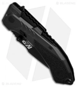 M&P M2.0 Clip Point Spring Assisted Knife Black (3.6" Black)1084316 -Knife Sale Shop M P M2 Clip Point Black Black BHQ 80732 er spine