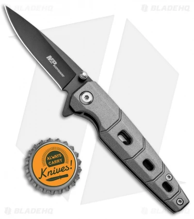 M&P Bodyguard Liner Lock Knife Gray Aluminum (2.6" Gray Ti) 1100068 6 M&P Bodyguard Liner Lock Knife Gray Aluminum (2.6" Gray Ti) 1100068 - Image 4
