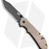 M&P M2.0 S.A. Thumb Stud Spring Assisted Knife FDE Aluminum (3.5" Black) -Knife Sale Shop MP M2.0 S.A. Thumb Stud Spring Assisted Knife FDE Aluminum Black bhq 93638 kp open