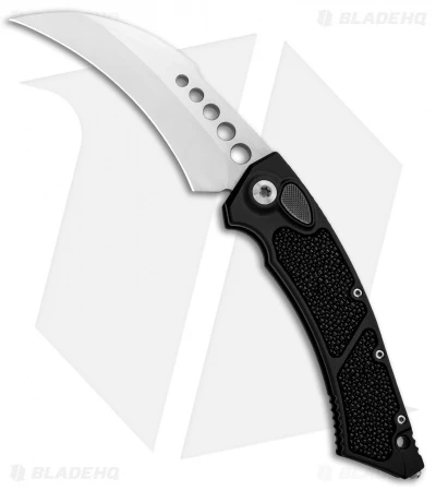 Marfione Custom Hawk Automatic Knife Stingray Skin (4" Hand Rub Satin) 3 Marfione Custom Hawk Automatic Knife Stingray Skin (4" Hand Rub Satin)