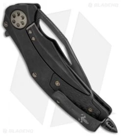 Marfione Custom Matrix-R Flipper Knife Carbon Fiber (3.75" DLC Apocalyptic) 8 Marfione Custom Matrix-R Flipper Knife Carbon Fiber (3.75" DLC Apocalyptic) -Knife Sale Shop Marfione Custom Matrix R CF TT BHQ 68438 jr side