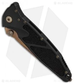 Marfione Custom Socom Elite T/E Knife Stingray Inlay + Bronze HW (Razorwire Dam) -Knife Sale Shop Marfione Custom Socom Elite TE Stingray Inlay Bronze HW Razorwire Dam BHQ 83095 er spine