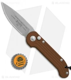 Microtech LUDT Automatic Knife Tan (3.4" Apocalyptic) 135-10APTA -Knife Sale Shop Microtech LUDT Auto Tan Apocalyptic 135 10APTA BHQ 117953 jr bottlecap