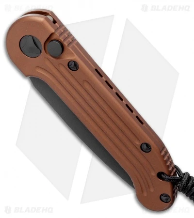 Microtech LUDT Automatic Knife Tan (3.4" Black) 135-1TA 4 Microtech LUDT Automatic Knife Tan (3.4" Black) 135-1TA - Image 2