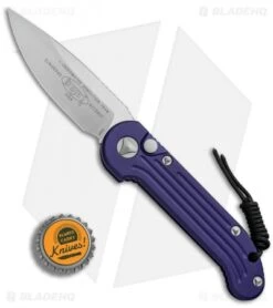 Microtech LUDT Automatic Knife Purple (3.4" Satin) 135-4PU 9 Microtech LUDT Automatic Knife Purple (3.4" Satin) 135-4PU -Knife Sale Shop Microtech LUDT Purple Satin BHQ 79573 er bottlecap