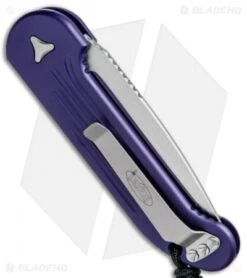 Microtech LUDT Automatic Knife Purple (3.4" Satin) 135-4PU 8 Microtech LUDT Automatic Knife Purple (3.4" Satin) 135-4PU -Knife Sale Shop Microtech LUDT Purple Satin BHQ 79573 er spine