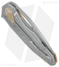 Microtech Sigil MK6 Frame Lock Knife Brass (3.75" Apocalyptic) -Knife Sale Shop Microtech Sigil MK6 Brass Apocalyptic BHQ 77446 jr side