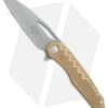 Microtech Sigil MK6 Frame Lock Knife Brass W/Damascus Insert (3.75" Apocalyptic) -Knife Sale Shop Microtech Sigil MK6 Brass Damascus insert apocalyptic BHQ 77781 jr