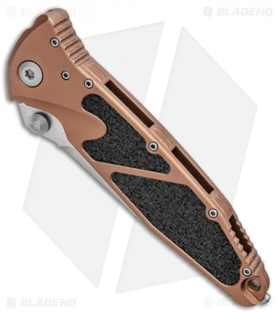 Microtech Socom Elite Manual Knife Tan (4" Stonewash Serr) 160-11TA 4 Microtech Socom Elite Manual Knife Tan (4" Stonewash Serr) 160-11TA - Image 2