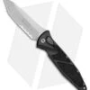 Microtech Socom Elite T/E Automatic Knife Black (4" Stonewash Serr) 161A-11 -Knife Sale Shop Microtech Socom Elite TE Auto Black SW Serr 161A 11 BHQ 103190 jr