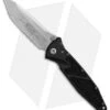 Microtech Socom Elite Tanto Manual Knife Black (4" Stonewash Serr) 161-11 -Knife Sale Shop Microtech Socom Elite Tanto Black SW serr BHQ 10778 jr