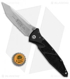 Microtech Socom Elite Tanto Manual Knife Black (4" Stonewash Serr) 161-11 -Knife Sale Shop Microtech Socom Elite Tanto Black SW serr BHQ 10778 jr bottlecap 2