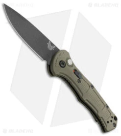 Benchmade Mini Claymore 9570BK-1 Automatic Knife Grivory OD Green (3" Black)