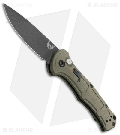 Benchmade Mini Claymore 9570BK-1 Automatic Knife Grivory OD Green (3" Black) 3 Benchmade Mini Claymore 9570BK-1 Automatic Knife Grivory OD Green (3" Black)