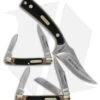 Old Timer Limited Edition 3-Piece Gift Set Fixed/Folders Black W/ Tin 2 Old Timer Limited Edition 3-Piece Gift Set Fixed/Folders Black W/ Tin -Knife Sale Shop Old Timer 3 Piece Fixed Folders Saw Cut Handles Satin BHQ 123469 jr