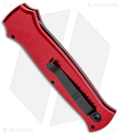 Piranha Bodyguard Automatic Red Tactical (3.3" Black Plain) 5 Piranha Bodyguard Automatic Red Tactical (3.3" Black Plain) - Image 3