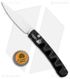 Piranha Virus Automatic Knife Black (3.25" Mirror) 9 Piranha Virus Automatic Knife Black (3.25" Mirror) -Knife Sale Shop Piranha Virus Auto Black Mirror BHQ 27807 jr bottlecap