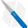 Pro-Tech Godfather Automatic Knife Solid Blue (4" Bead Blast) 2 Pro-Tech Godfather Automatic Knife Solid Blue (4" Bead Blast) -Knife Sale Shop Pro Tech Godfather Automatic Knife Solid Dark Blue 4 Bead Blast 920 BLUE BHQ 117549 LS