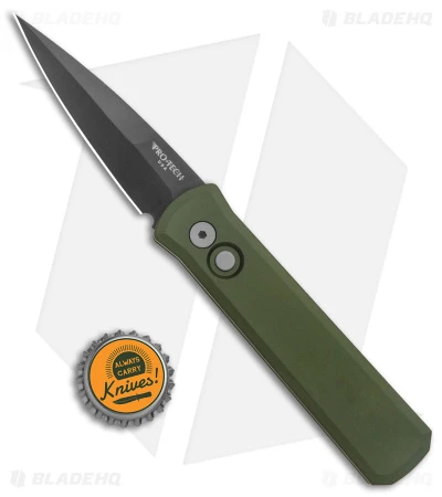 Pro-Tech Godson Automatic Knife Green (3.15" Black) 721-Green 6 Pro-Tech Godson Automatic Knife Green (3.15" Black) 721-Green - Image 4