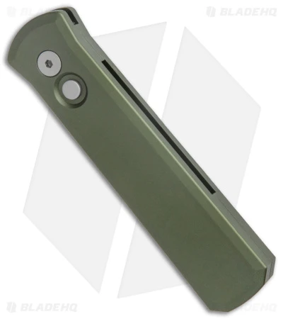 Pro-Tech Godson Automatic Knife Green (3.15" Black) 721-Green 4 Pro-Tech Godson Automatic Knife Green (3.15" Black) 721-Green - Image 2