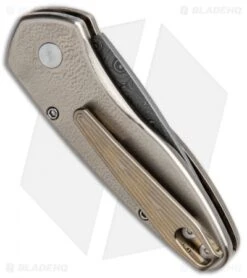 Pro-Tech Custom Sprint Automatic Knife W/ White Mother Of Pearl (1.95" Damascus) 8 Pro-Tech Custom Sprint Automatic Knife W/ White Mother Of Pearl (1.95" Damascus) -Knife Sale Shop Protech Custom Sprint Auto Mother of Pearl Damascus BHQ 94138 jr side