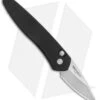 Pro-Tech Half-Breed Automatic Knife Left Hand Black (1.95" Stonewash) 3605-LH