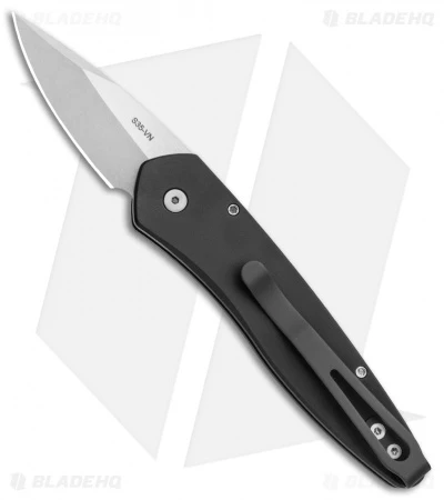 Pro-Tech Half-Breed Automatic Knife Left Hand Black (1.95" Stonewash) 3605-LH 4 Pro-Tech Half-Breed Automatic Knife Left Hand Black (1.95" Stonewash) 3605-LH - Image 2