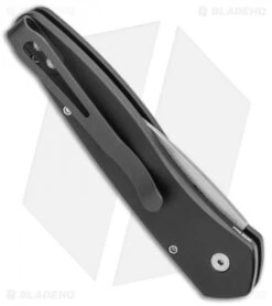 Pro-Tech Half-Breed Automatic Knife Left Hand Black (1.95" Stonewash) 3605-LH 10 Pro-Tech Half-Breed Automatic Knife Left Hand Black (1.95" Stonewash) 3605-LH -Knife Sale Shop Protech Newport Auto Left Hand Black SW 3405 LH BHQ 114806 jr side