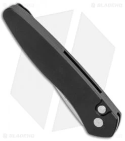 Pro-Tech Half-Breed Automatic Knife Left Hand Black (1.95" Stonewash) 3605-LH 9 Pro-Tech Half-Breed Automatic Knife Left Hand Black (1.95" Stonewash) 3605-LH -Knife Sale Shop Protech Newport Auto Left Hand Black SW 3405 LH BHQ 114806 jr spine