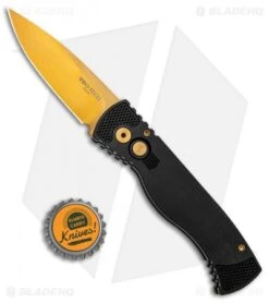 Pro-Tech TR-2.3 Tactical Response 2 Automatic Knife Black (3" Copper Rose) -Knife Sale Shop Protech TR 2.3 Tactical Response 2 Auto Black Copper Rose PTTR 2.3CR BHQ 100509 jr bottlecap